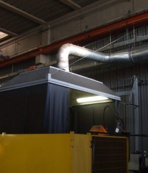 Aspirazione fumi robot