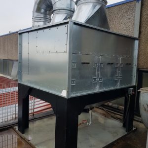 Filtro per aspirazione nebbie oleose